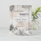 Invitation Forêt Boisée Bachelorette (Debout devant)