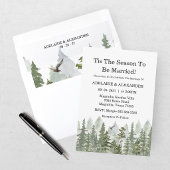 Invitation Forêt de Boisland Mariage Vert