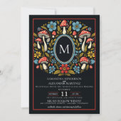 Invitation Forêt de Cottagecore (Devant)