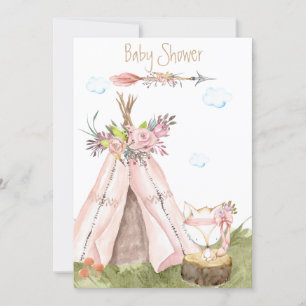 Invitation *~* Forêt de la forêt bohème de Boho Fox