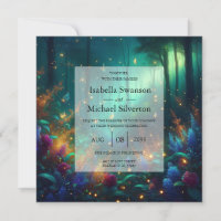 Forêt enchantée de bijoux radiants Mariage