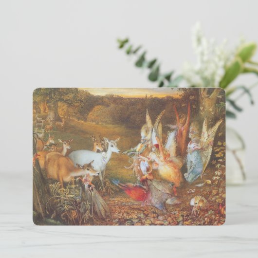 Invitation Forêt enchantée par l'artiste John Anster Fitzgera (Debout devant)