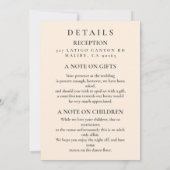 Invitation Forêt féerique + Détails (Dos)