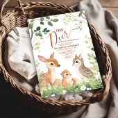 Invitation Forêt Forêt Forêt Oh Deer