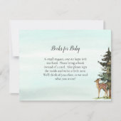 Invitation Forêt Livres D'Aventure Pour Bébé Deers Jeu (Devant)