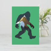 Invitation Forêt nocturne Bigfoot (Debout devant)