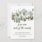 Invitation Forêt Notre nouveau cou de l'Invitation de Woods M (Devant)