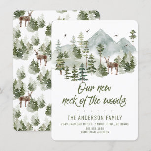 Invitation Forêt Notre nouveau cou de l'Invitation de Woods M