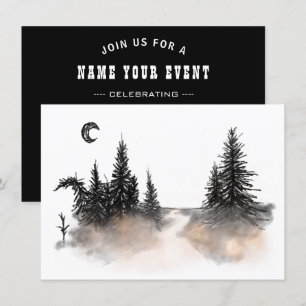 Invitation forêt poussiéreuse