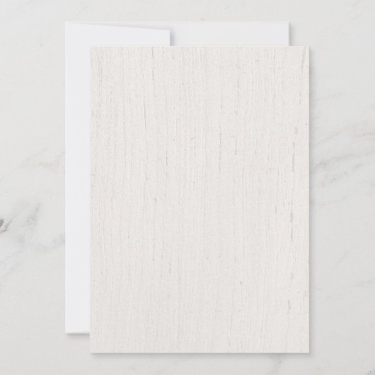 Invitation forêt wedding shower rustique (Dos)