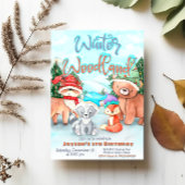 Invitation Forêts d'hiver - Tout âge 