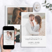 Invitation Forever a une belle citation de bague 4 Fiançaille