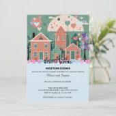Invitation Forever Accueil Pastel Coeurs Adoption Foster Douc (Debout devant)