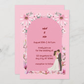 Invitation Forever commence ici (Devant / Derrière)