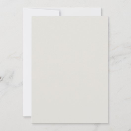 Invitation Forever Crème Fidèle Pas De Parents Mariage II (Dos)