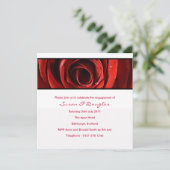 Invitation Forever Love Fiançailles Invitation-white (Debout devant)