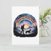 Invitation Forever My Adventure Buddy Memorial (Debout devant)