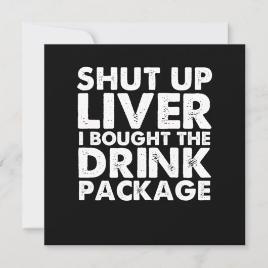 Invitation Forfait Cruise Drink Cruise Ship Cruise Vacances (Devant)