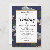 Invitation Forfait Texas Cotton/ Bleu (Devant)