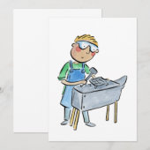 Invitation Forgeron (Devant / Derrière)