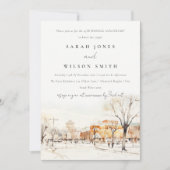 Invitation Forgo North Dakota City Mariage Anniversaire (Devant)