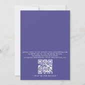 Invitation Formal Lavender Eucalyptus Budget QR Code Wedding (Dos)