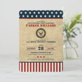 Invitation Formation de recrutement de la partie d'adieu de l (Debout devant)