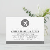 Invitation Formation minimale d'événement d'Aviaonics (Debout devant)