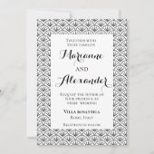 Invitation formelle (Devant)