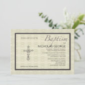 Invitation Formelle Baptismale (Debout devant)