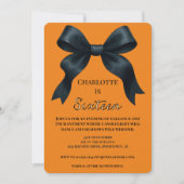 Invitation formelle d'anniversaire Halloween - Ora (Devant)