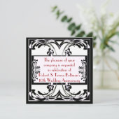 Invitation formelle d'art déco (Debout devant)