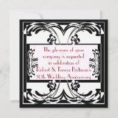 Invitation formelle d'art déco (Devant)