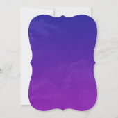 Invitation formelle de bal d'étudiants élégant de (Dos)