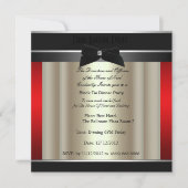 Invitation formelle de charité en tenue de soirée (Devant)