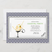 Invitation formelle de cocktail (Devant)
