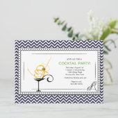 Invitation formelle de cocktail (Debout devant)