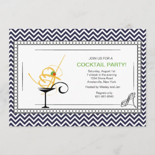 Invitation formelle de cocktail
