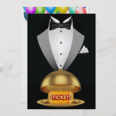 Invitation formelle et amusante (Devant / Derrière)