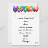 Invitation formelle et amusante #3 (Dos)