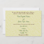 Invitation Formellement un amour équestre pour le cheval Fair (Dos)