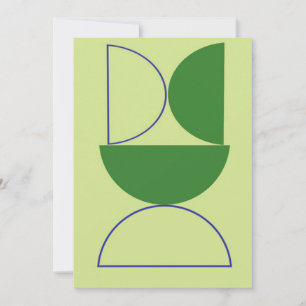 Invitation formes abstraites art