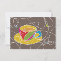 formes de CAFÉ rétro