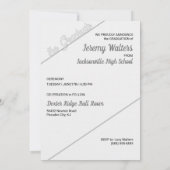 Invitation Formes géométriques 2023 Diplôme photo (Dos)