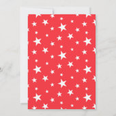 Invitation Formula Race Car Red Smoke Stars F1 Birthday (Dos)