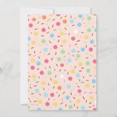 Invitation Formulation d'invitation pour une baby sprinkle po (Dos)