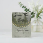 Invitation Forrest Enregistrer La Date (Debout devant)