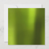 Invitation Foto fête d'anniversaire Cali Green Metal (Dos)