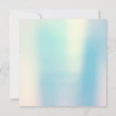 Invitation Foto fête d'anniversaire Mère Pearl Metallic (Dos)