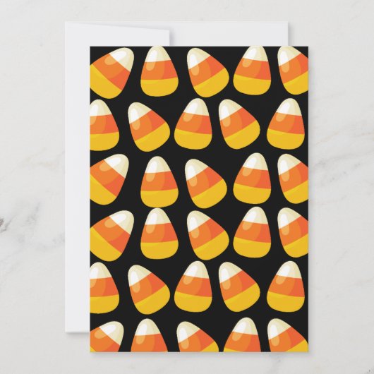 Invitation Fou Pour Candy Corn (Devant)